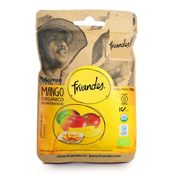 Mango deshidratat BIO Fruandes - 30 g